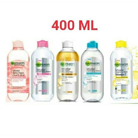 Jual Garnier Micellar Water Ml Bi Phase Rose Pink Blue Vitamin C