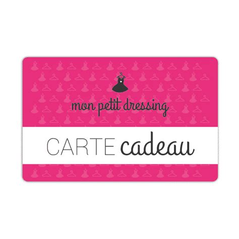 Carte Cadeau Mon Petit Dressing
