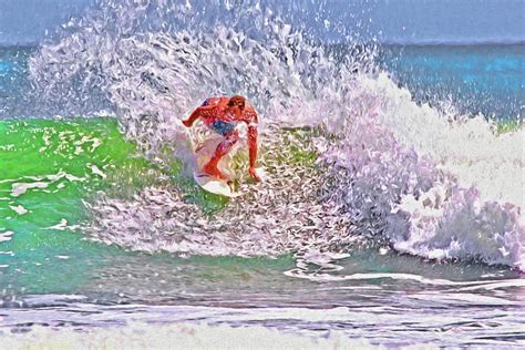 Ponce Inlet Surfer Four Photograph By Alice Gipson Fine Art America