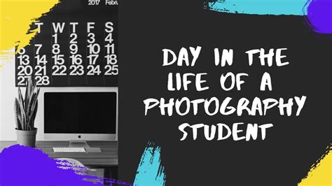 Day In The Life Of A Photography Student Youtube