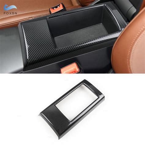 For Audi A3 8V 2015 2020 Car ABS Carbon Fiber Texture Interior Center