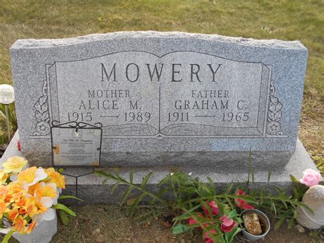 Alice Mary Heckman Mowery 1915 1989 Find A Grave Memorial