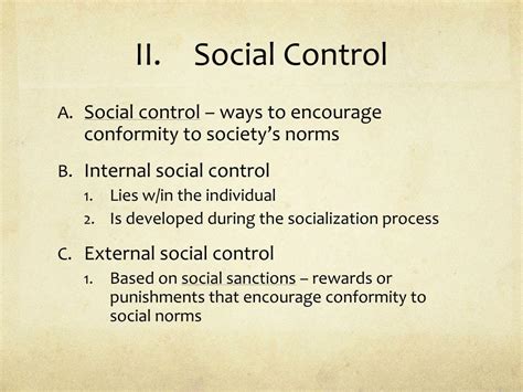 Ppt Deviance And Social Control Powerpoint Presentation Free