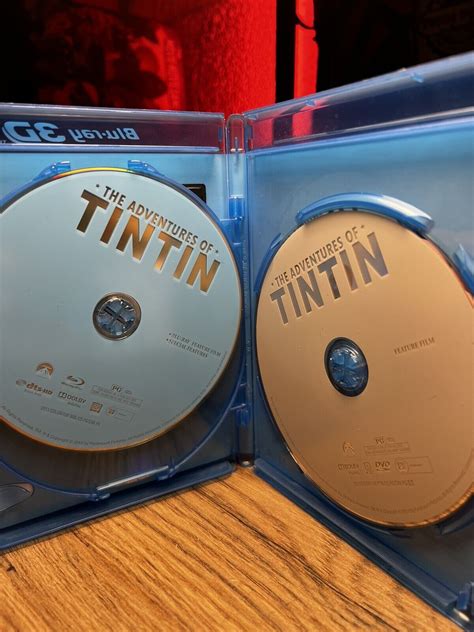 The Adventures Of Tintin Disc Bluray D Bluray Dvd Used Great