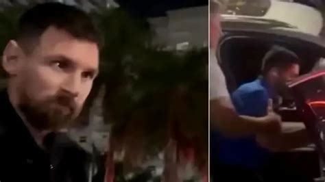 Lionel Messi Y Antonela Roccuzzo Vivieron Un Momento Incomodo Culpa De