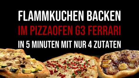 Flammkuchen In 5 Min Selber Machen Mit NUR 4 Zutaten Im G3 Ferrari