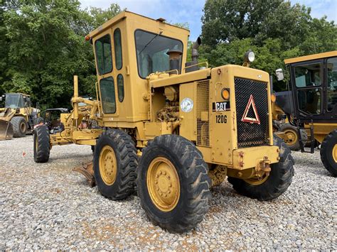 Cat 120g Motor Grader Jm Wood Auction Company Inc