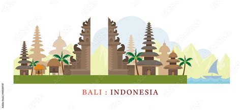 Bali Indonesia Travel And Attraction Landmarks Tourism And