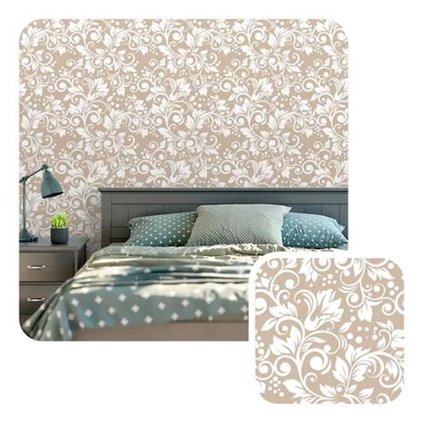Papel De Parede Adesivo Nude Lav Vel Sala Proven Al M Mercadolivre