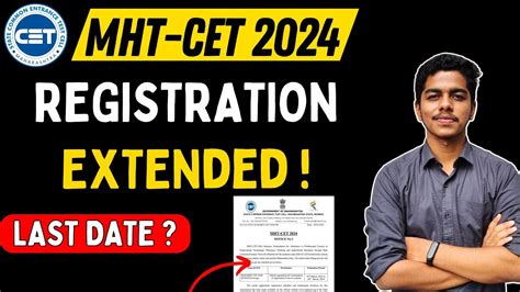 Mht Cet Registration Extended Pcm Pcb Last Date Youtube