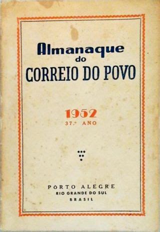 Almanaque Do Correio Do Povo Correio Do Povo Tra A Livraria