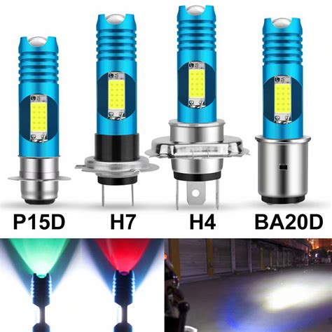 Buy Rgb H H Led P D H Ba D Led Motorcycle Headlight Blub V Moto