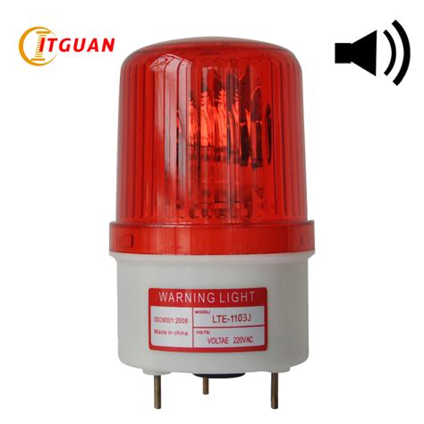 Lte J Rotating Warning Light Alarm Red Amber G Grandado