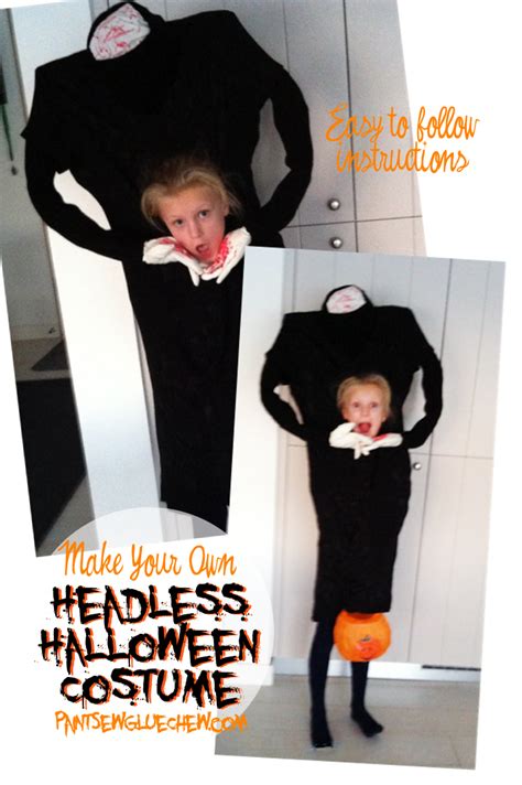 Headless halloween costume - PaintSewGlueChew