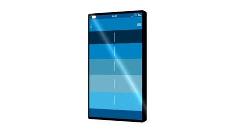 animated rotating mobile animation  stock video pond