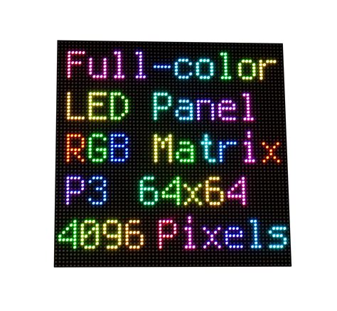 Buy Coolwell Rgb Full Color Led Matrix Panel For Raspberry Pi And Ardui