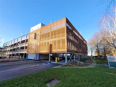 Harwell Multi Storey Car Park Mscp Locker Architectural Mesh