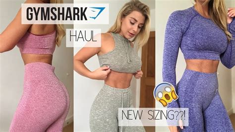 Gymshark New Releases Detailed Size Guide Haul And Try On Sophie Aris