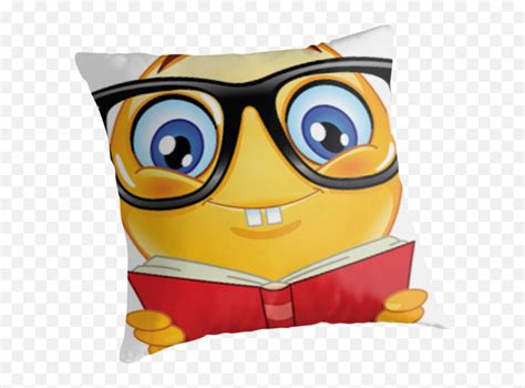 Png Hd Funny Kids Smart Nerdy Emoji Smart Emojinerd Emoji Png Free