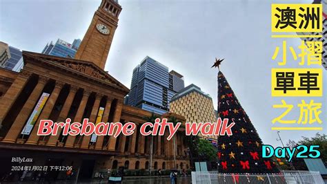 Day Brisbane City Walkgoodwill Bridgebrisbane City Hall