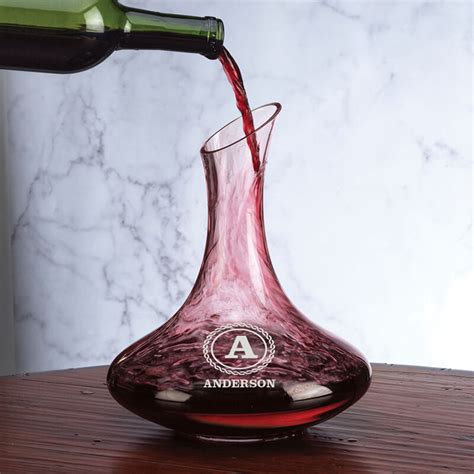 The Personalized Wine Decanter Set