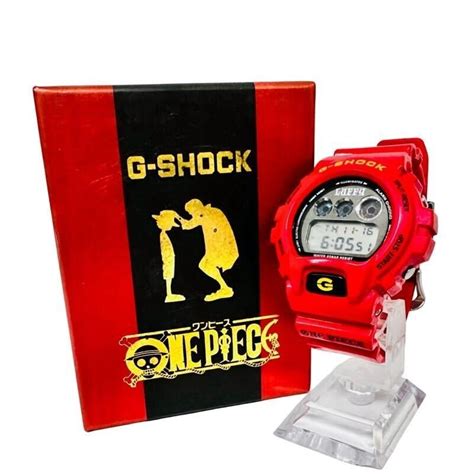 Casio カシオ G Shock 腕時計 One Peace ワンピースコラボ Dw 6900fs ルフィ 稼働品 K2310k240コラボレーションモデル｜売買されたオークション情報