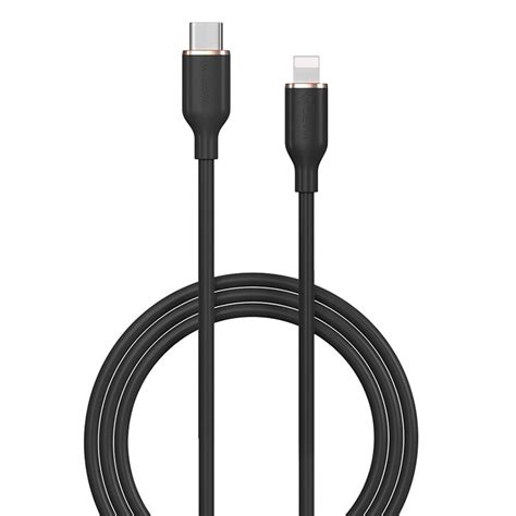 Devia Jelly W Lightning Kabel M Usb C Lightning Sort Dkk