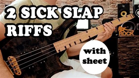 Slap Bass Lesson Learn 2 Amazing Slap Bass Riffs Youtube