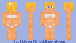 Woman In Bikini Minecraft Skin