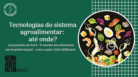 Tecnologias do Sistema Agroalimentar até onde YouTube