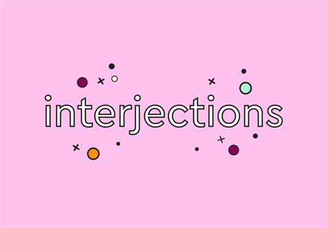 Examples Of Interjections