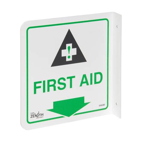 90° Projecting First Aid Sign