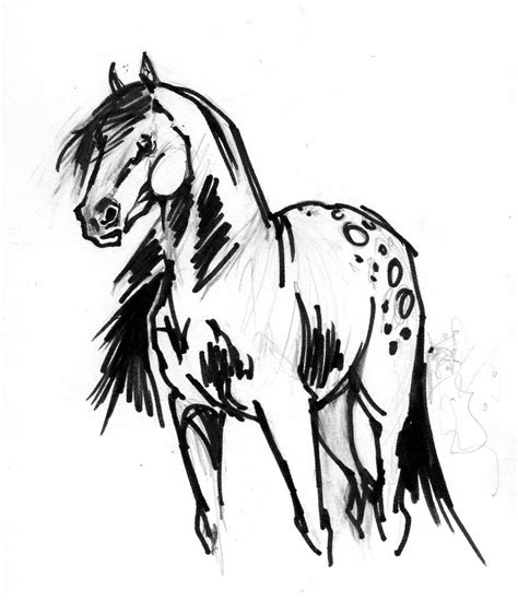 Horse Lines By Lionpath On Deviantart