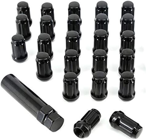 Amazon DPAccessories Black Spline Lug Nuts M12x1 5 Lug Nuts 24