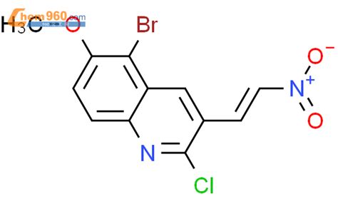 Bromo Chloro Methoxy Nitroethenyl Quinolinecas