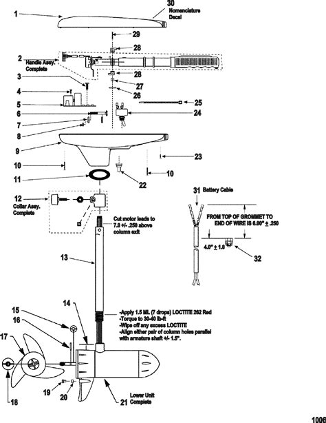 Motorguide Gator Mount Parts Diagram