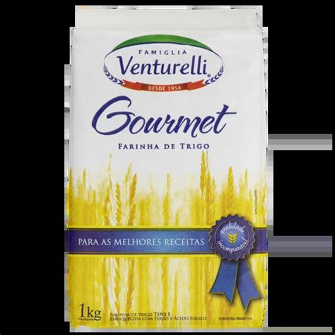 Farinha De Trigo Tipo Famiglia Venturelli Gourmet Pacote Kg