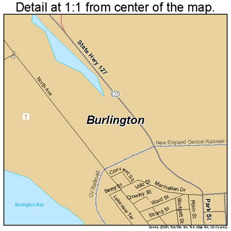 Burlington Vermont Street Map 5010675