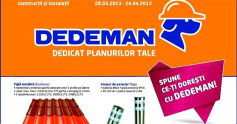 Catalog oferte si promotii: Revista Dedeman Craiova 28 martie - 24 ...