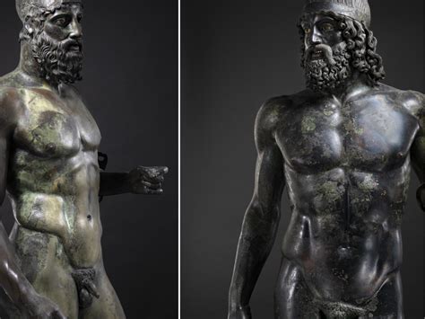 I Bronzi Di Riace Percorso Per Immagini Mostra A Firenze A 50 Anni