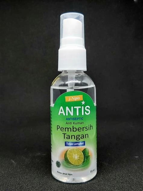 Jual Hand Sanitizer Antis Spray 55 Ml Aroma Jeruk Nipis Shopee Indonesia