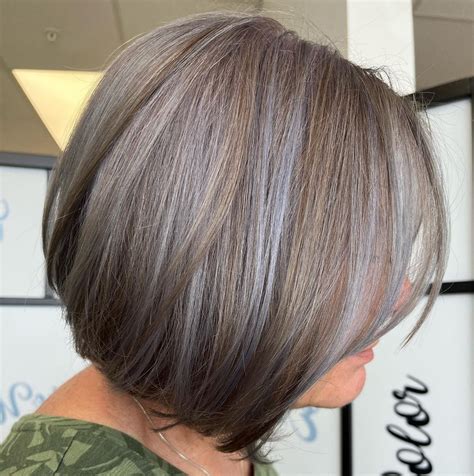 30 Coolest Ideas On Gray Blending For Dark Hair Hair Adviser Blending Gray Hair Gray Hair