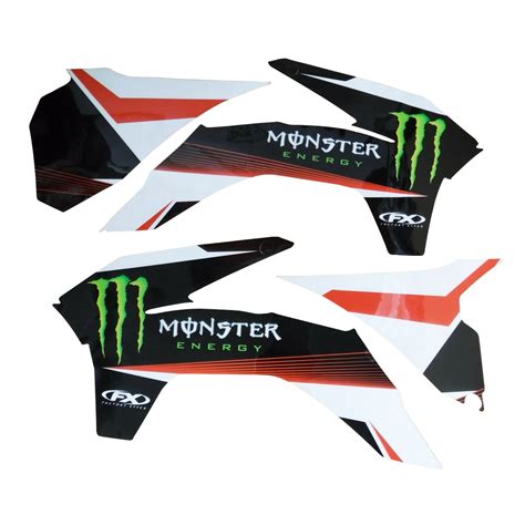 Factory Effex Monster Energy Ktm Shroud Graphic Kit Ktm Sx Sxf