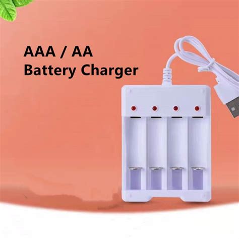 AAA / AA battery charger USB head 1.2v AA / AAA battery charger ...