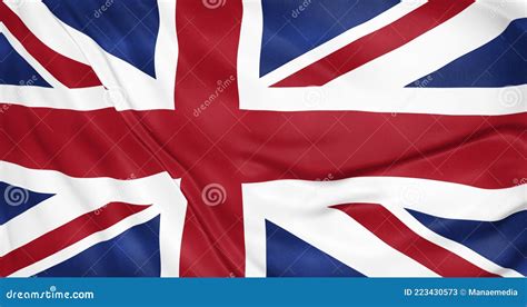 United Kingdom Flag Waving Animation Stock Video - Video of ...