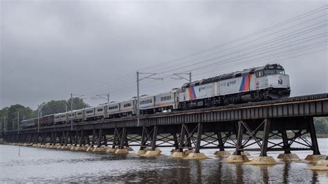 NJ Transit S 40th Anniversary Express Over The NEC NJCL Heritage