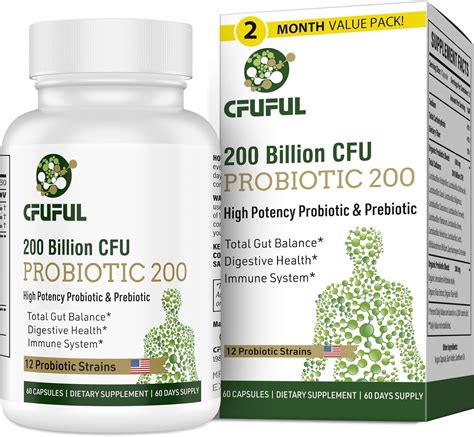 Amazon Probiotics For Women Men Billion Cfu Strains With