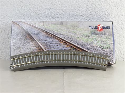 Tillig Bahn 83706 Gebogenes Gleis Mit Bettung H0m TT Neu Kaufen