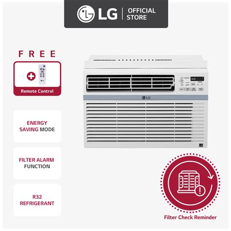 Lg Window Type Aircon Non Inverter 1 Hp La100c Shopee Philippines