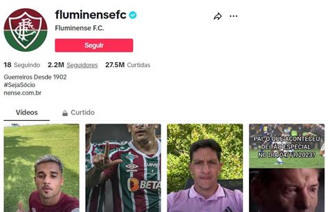 Fluminense Um Dos Destaques Em Intera Es Nas Redes Sociais Em